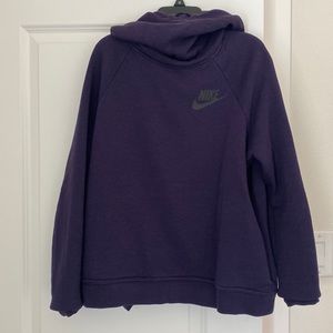 Nike purple hoodie